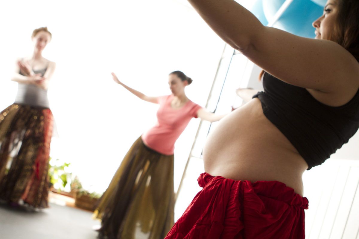 Para fortalecer la zona media: la danza del vientre